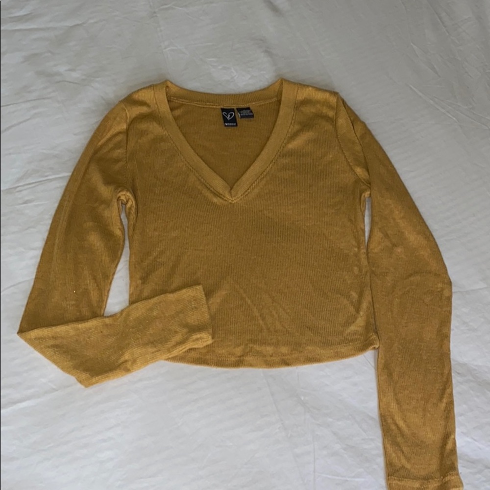 Windsor cropped long sleeve